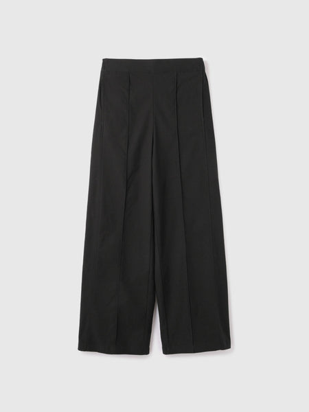 HAKIYASEブラッシュバックワイドパンツ≪手洗い可能≫