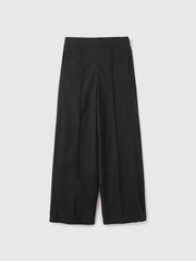 HAKIYASEブラッシュバックワイドパンツ≪手洗い可能≫