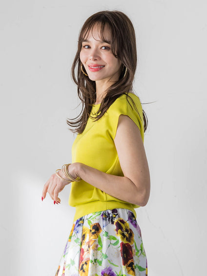 LUCINDA前後2wayパールニット