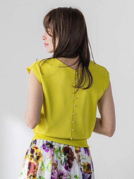 LUCINDA前後2wayパールニット