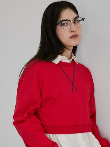 【ENIM BY VICKY】ボリュームスリーブショートトップス《手洗い可能》