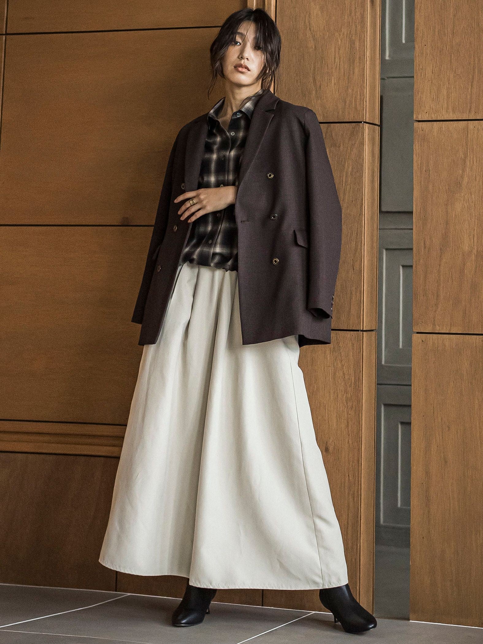 【ゆるっと上品】私に似合うキュロットパンツ≪手洗い可能≫