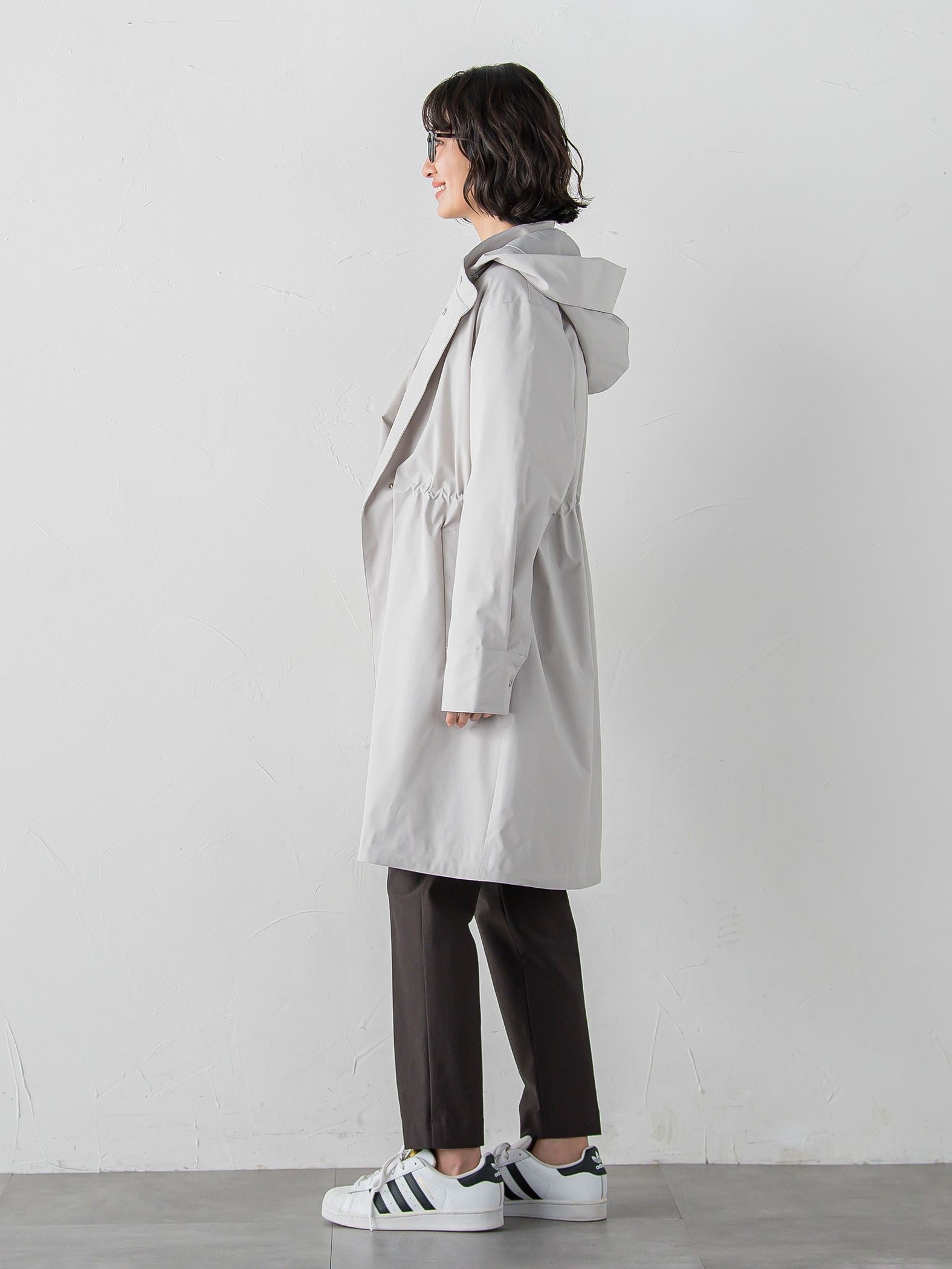 パーテーションダウンロングコート