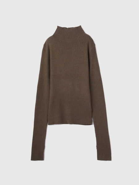 サムホールハイネックニットプルオーバー≪手洗い可能≫