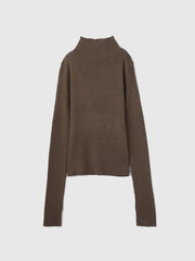 サムホールハイネックニットプルオーバー≪手洗い可能≫