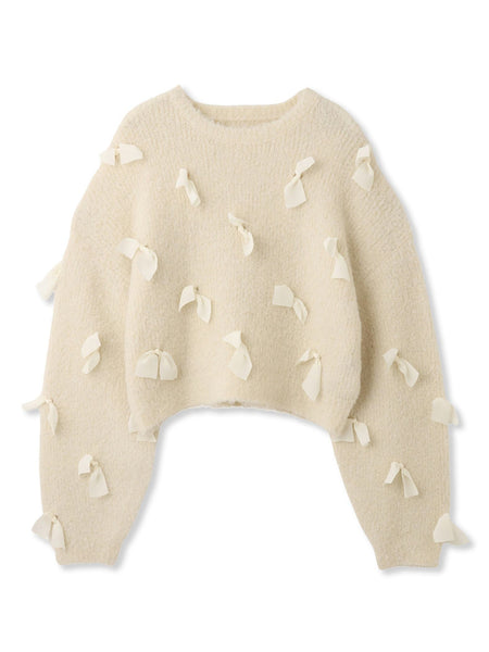 メニリボンブークレーニット≪手洗い可能≫