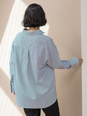 【WEB限定】”3コーデが叶う2点セット”ニット×シャツ≪手洗い可能≫