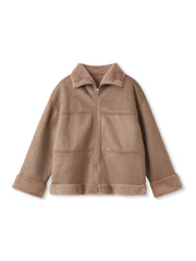 【WEB限定】フェイクムートンファーコート