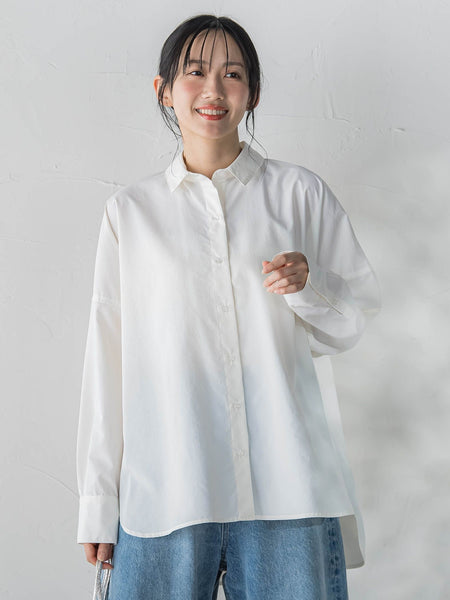 ヴィンテージブロードシャツ≪手洗い可能≫