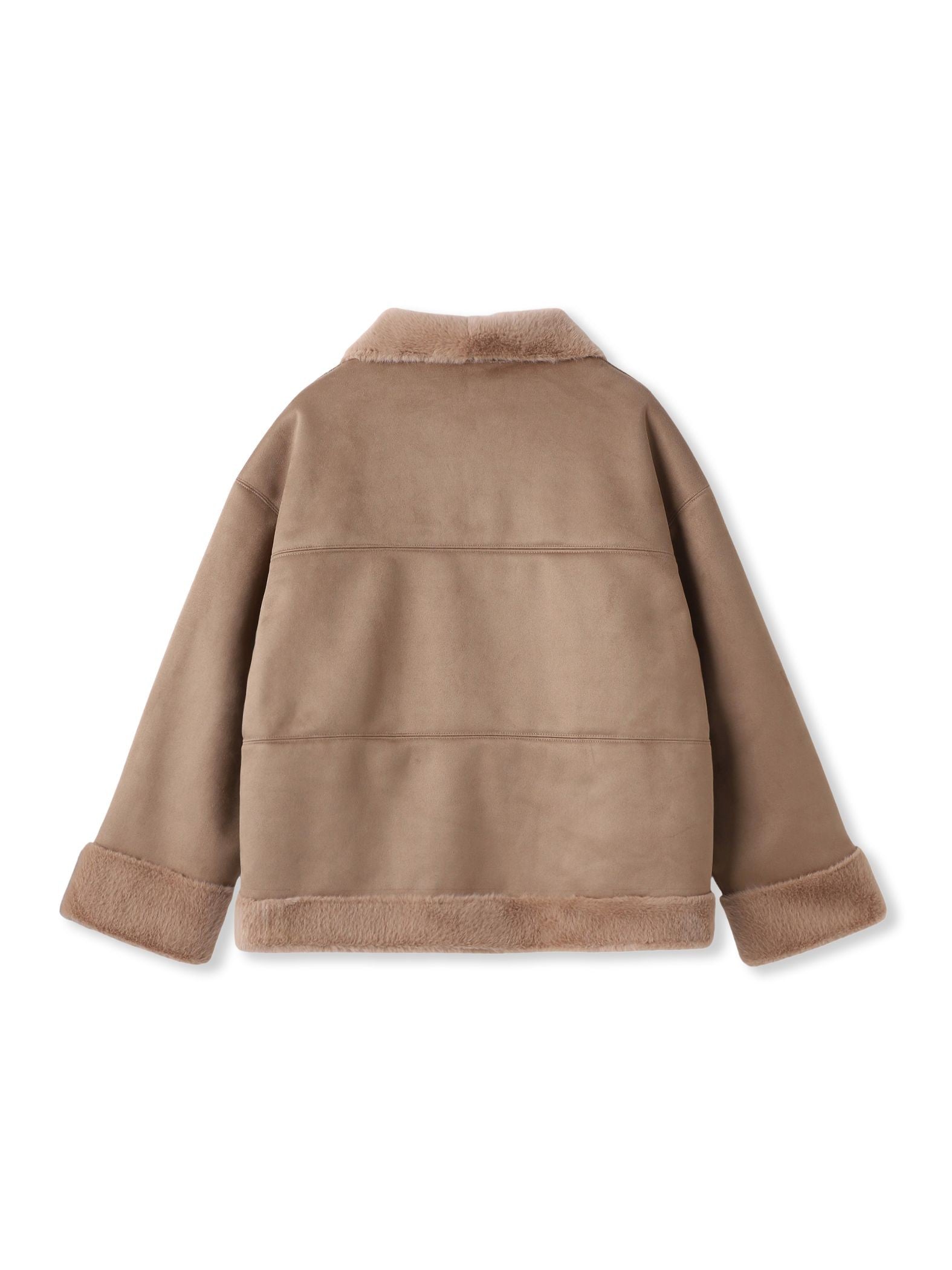 【WEB限定】フェイクムートンファーコート