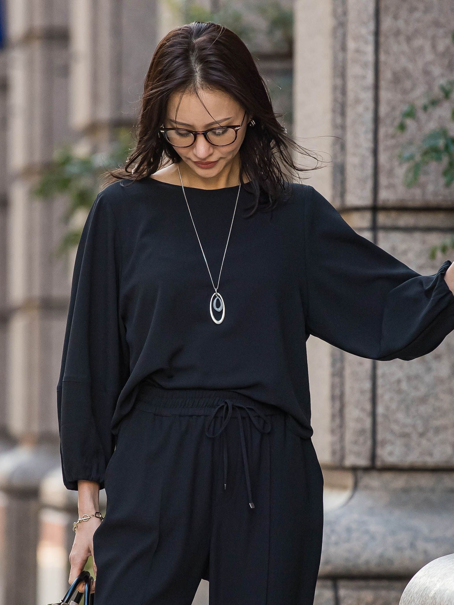 ≪シリーズ累計2万枚突破！≫【涼・美・楽】デザインスリーブブラウス