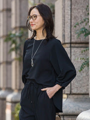 ≪シリーズ累計2万枚突破！≫【涼・美・楽】デザインスリーブブラウス