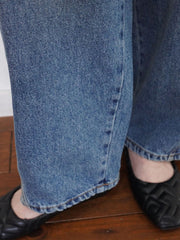 Barrel Curve Denim≪洗濯機で洗える≫