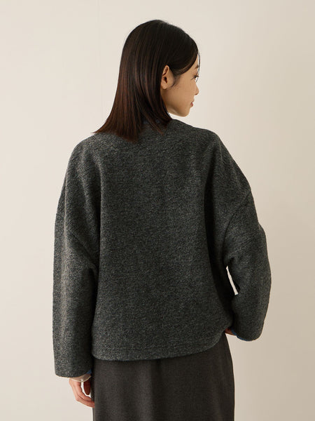 イタリアンエアリー4ポケットZIPブルゾン≪手洗い可能≫