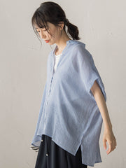 【WEB限定カラーあり】ドルマンブラウス+タンクSET