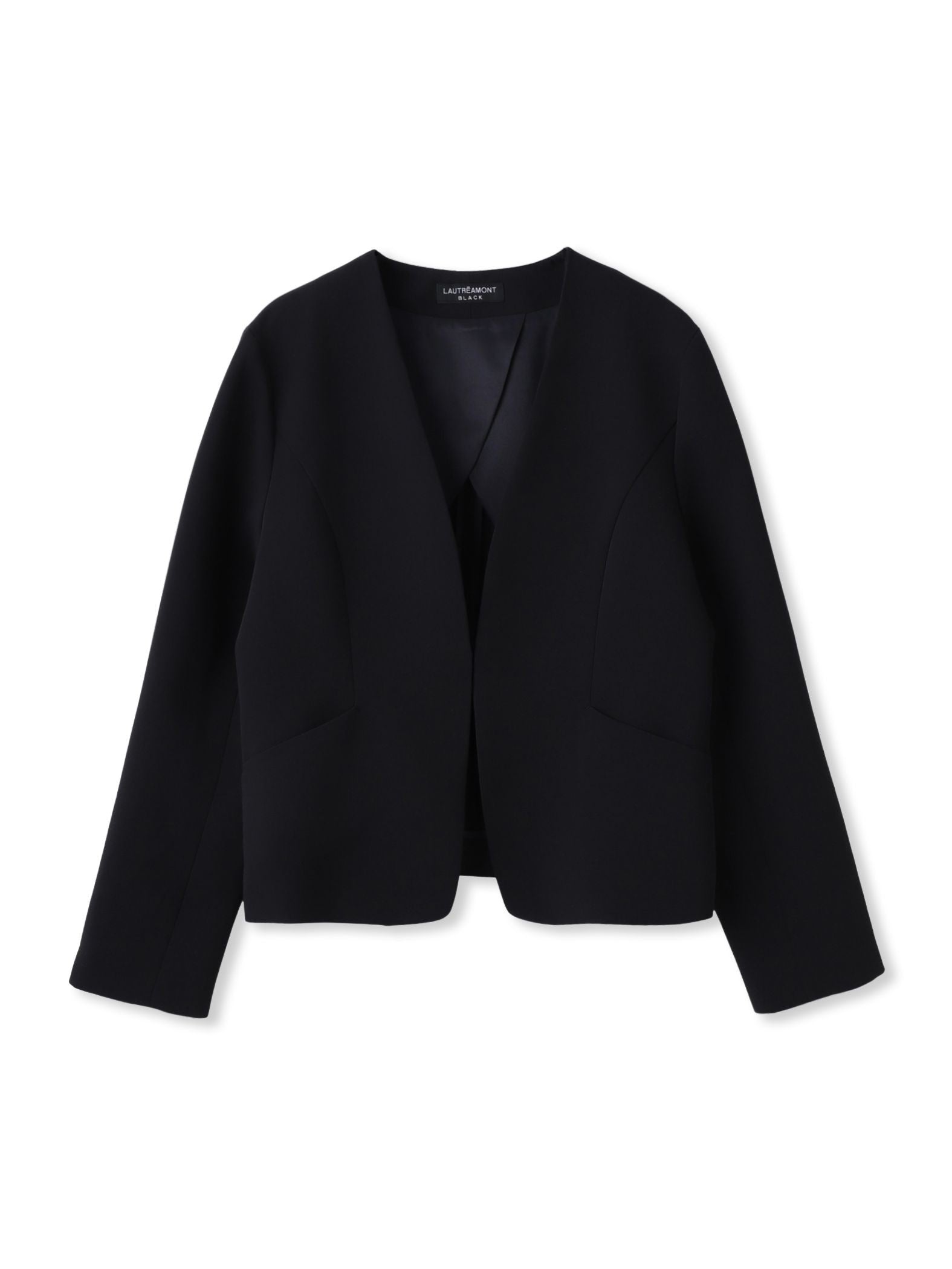 【WEB限定 13号】トリクシオンノーカラージャケット≪セットアップ対応/手洗い可能≫