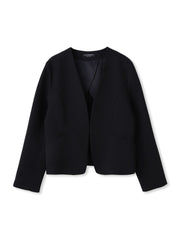 【WEB限定 13号】トリクシオンノーカラージャケット≪セットアップ対応/手洗い可能≫