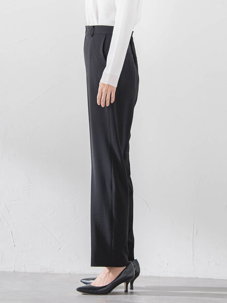ハイストレッチカルゼストレートパンツ