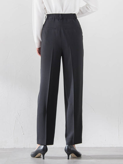 ハイストレッチカルゼストレートパンツ