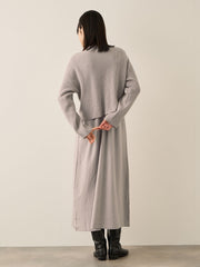 カシュクールニットアンサンブルワンピース≪手洗い可能≫