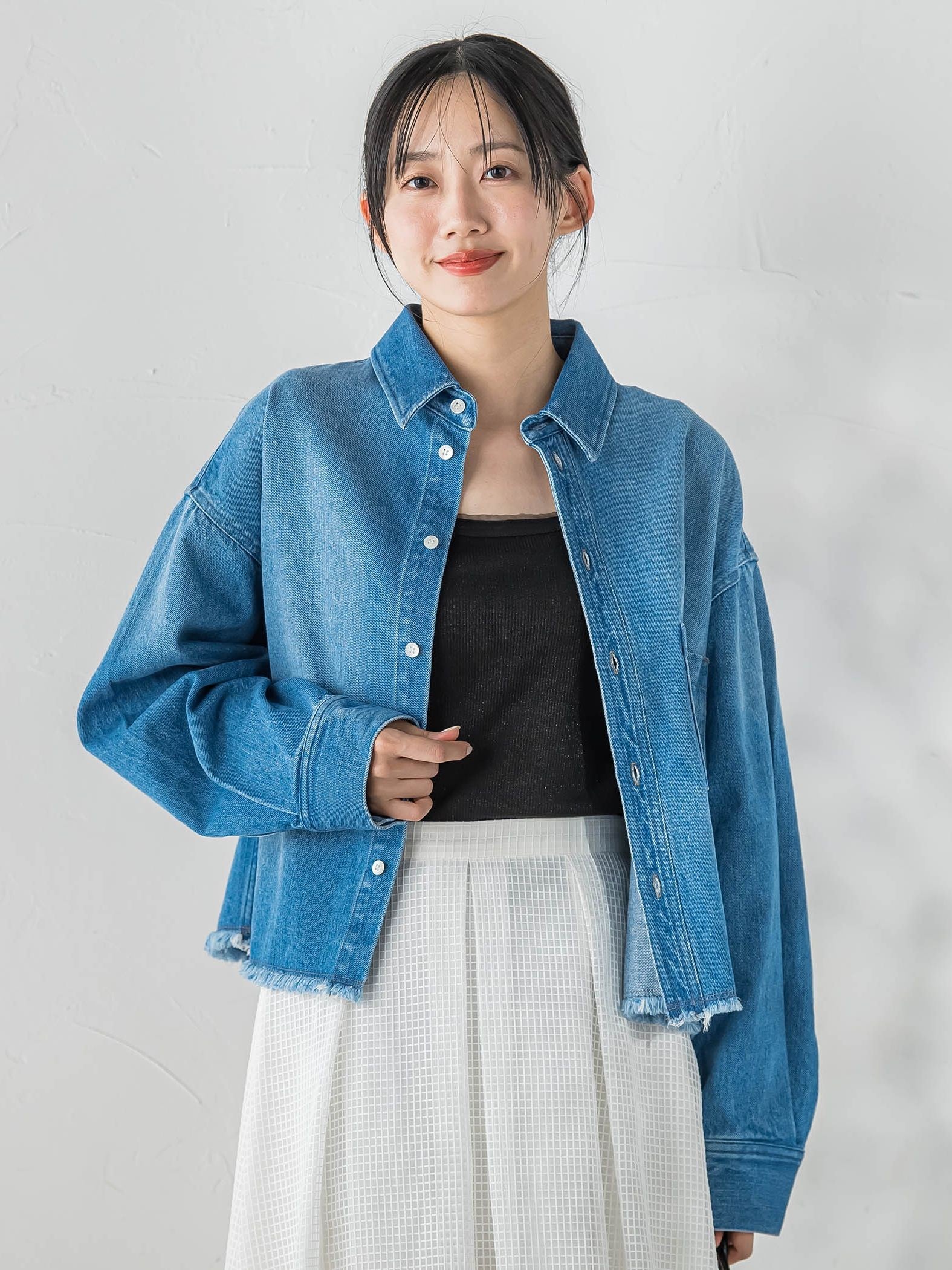 デニムシャツジャケット