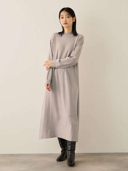 カシュクールニットアンサンブルワンピース≪手洗い可能≫