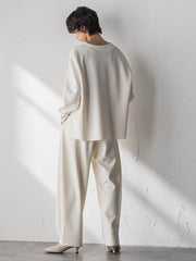 【えらべるSETUP】叶えるカットカーディガン≪手洗い可能≫