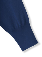 【WEB限定】Vネックニットワンピース≪丈長めあり/手洗い可能≫