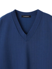 【WEB限定】Vネックニットワンピース≪丈長めあり/手洗い可能≫