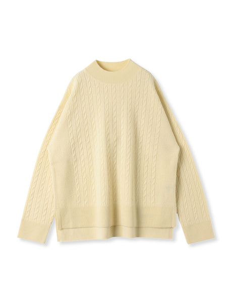 ケーブルニット