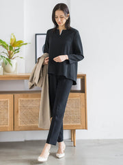 【WEB限定 13号】トリクシオンテーパードパンツ≪セットアップ対応/手洗い可能≫