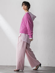 【一瞬で楽とキレイを叶える】タンブラーオックスイージーワイドパンツ≪手洗い可能≫