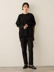 バイカラードルマンニットプルオーバー≪手洗い可能≫