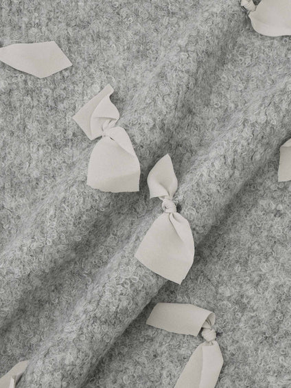 メニリボンブークレーニット≪手洗い可能≫