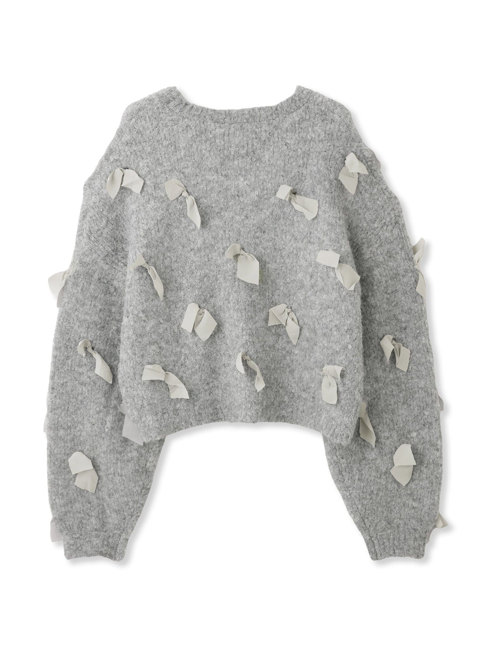 メニリボンブークレーニット≪手洗い可能≫