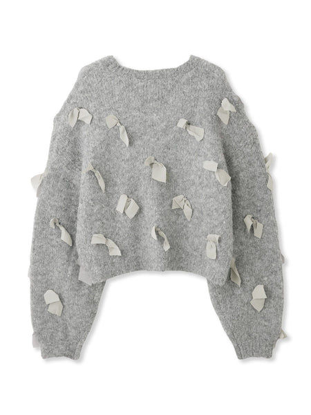 メニリボンブークレーニット≪手洗い可能≫