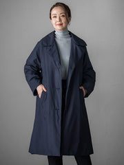 <保温・蓄熱>空気をまとう”軽暖”コート