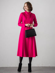 【WEB限定カラーあり/新色追加】ルミナリー圧縮スムースワンピース