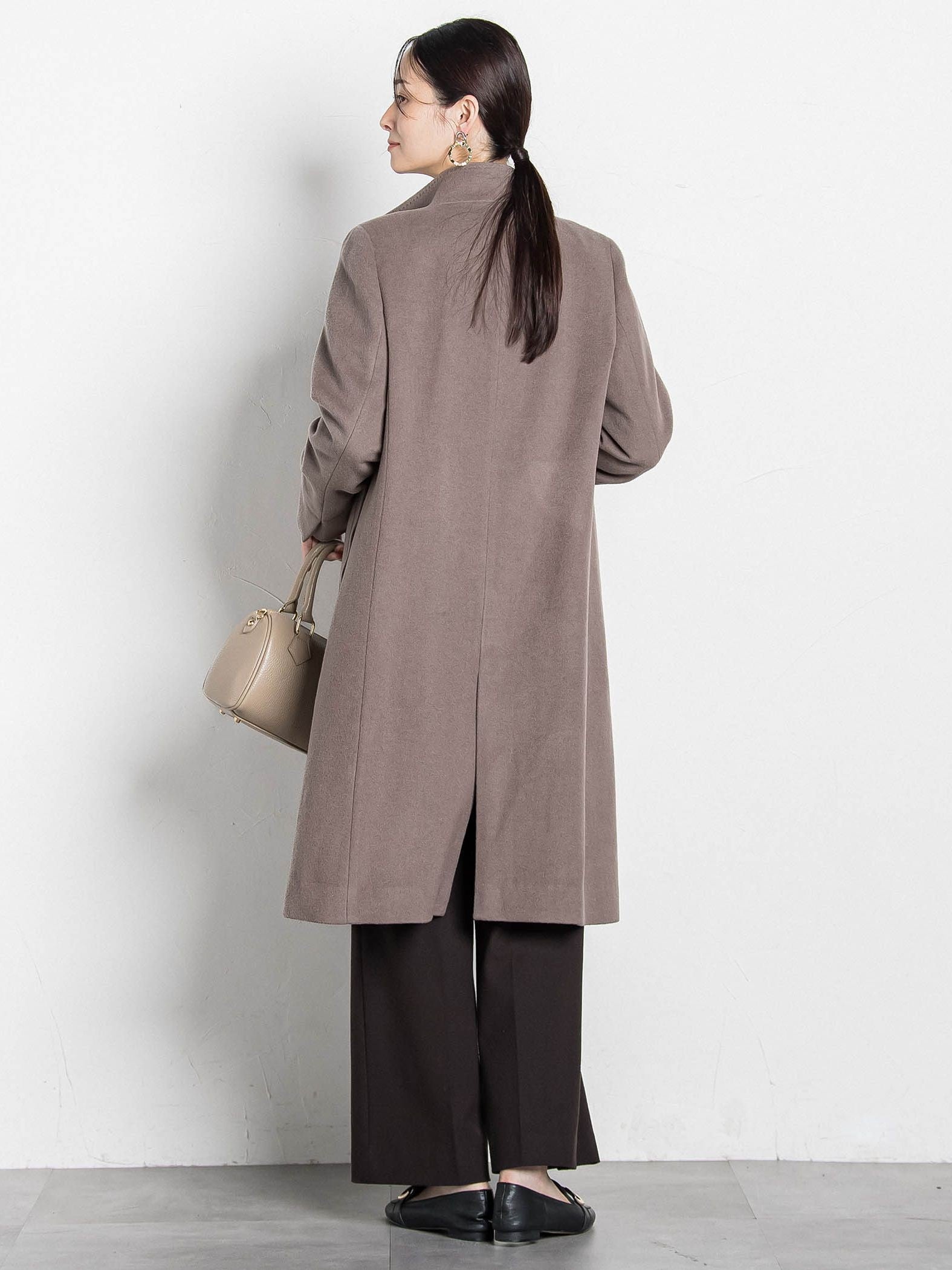 【カタログ掲載】プレミアムウールカシミヤロングコート