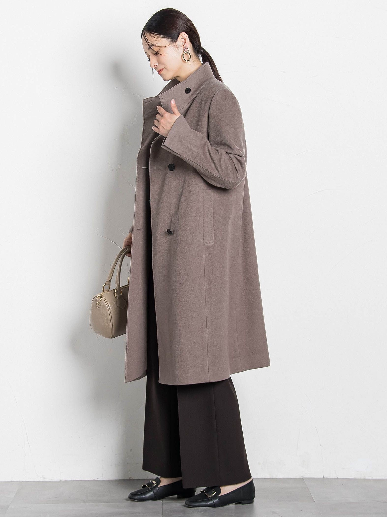 【カタログ掲載】プレミアムウールカシミヤロングコート