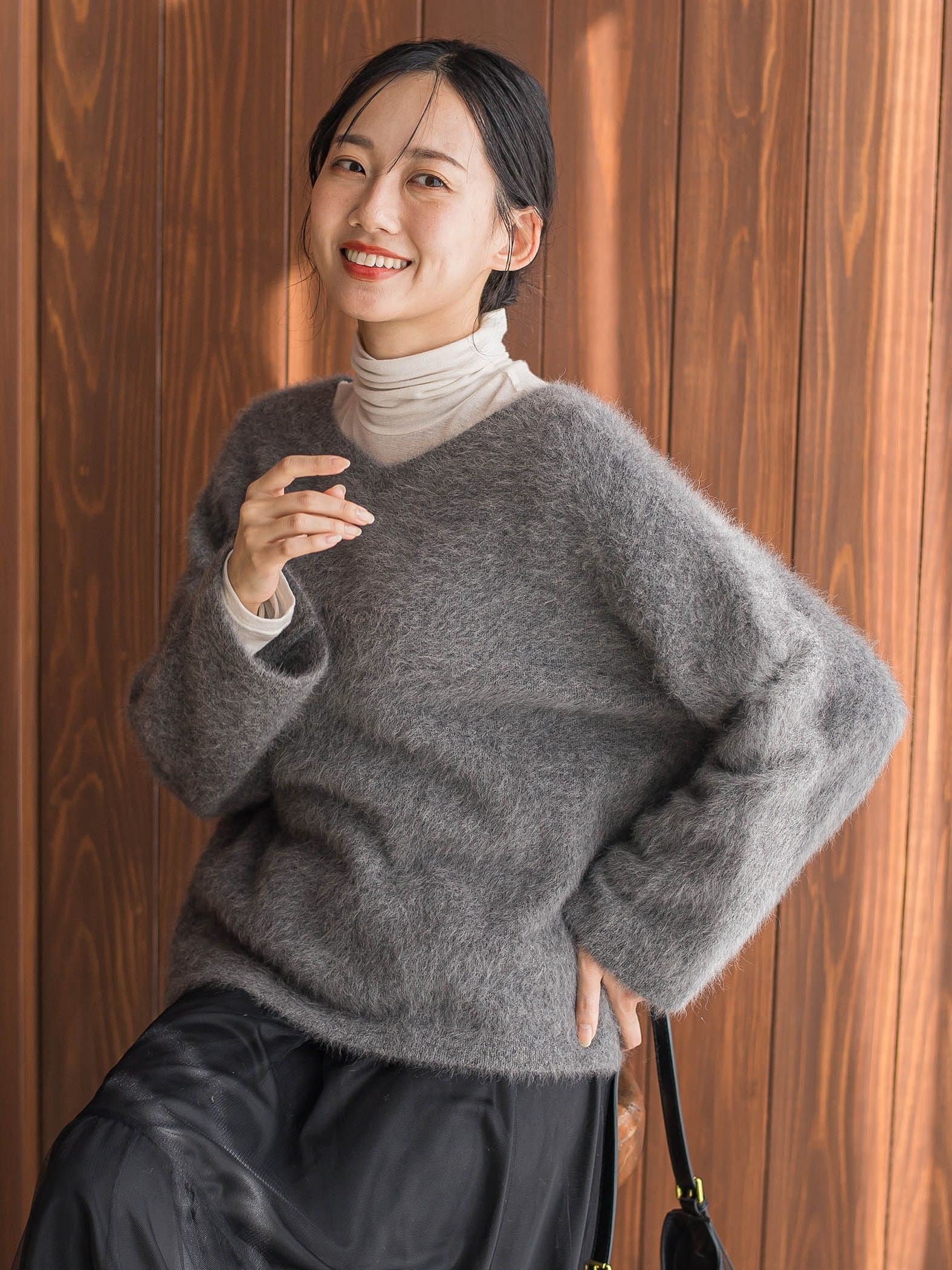 FOX/CASHMEREニット≪手洗い可能≫