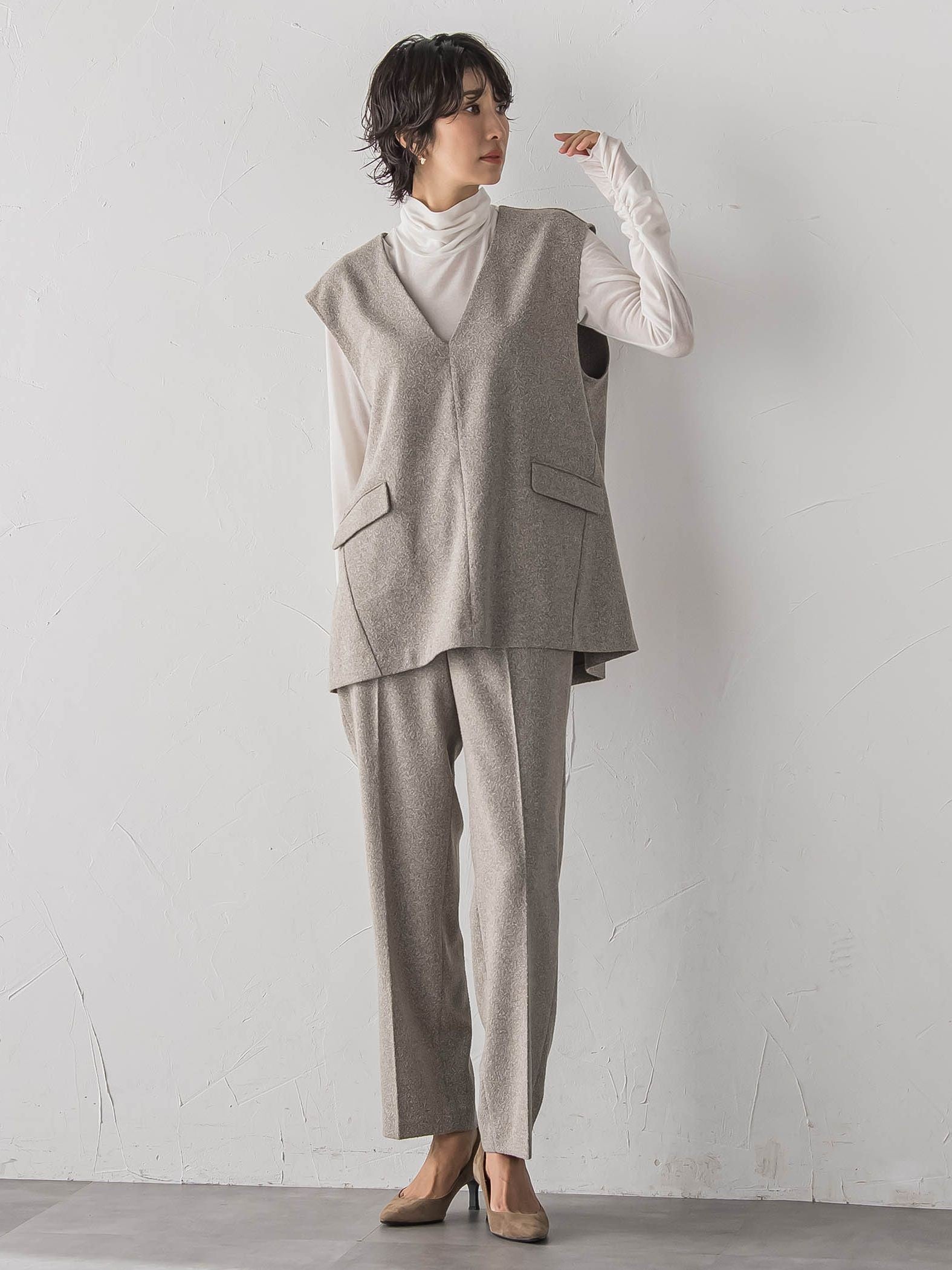 【受注会限定】カシミヤシルクシアージャージカットソー