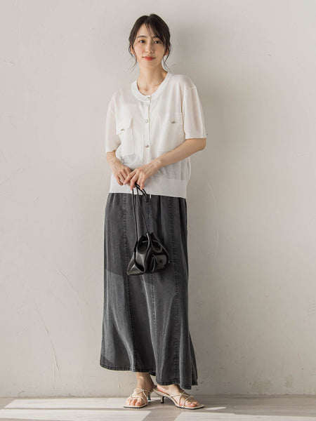Air DENIM マーメイドスカート