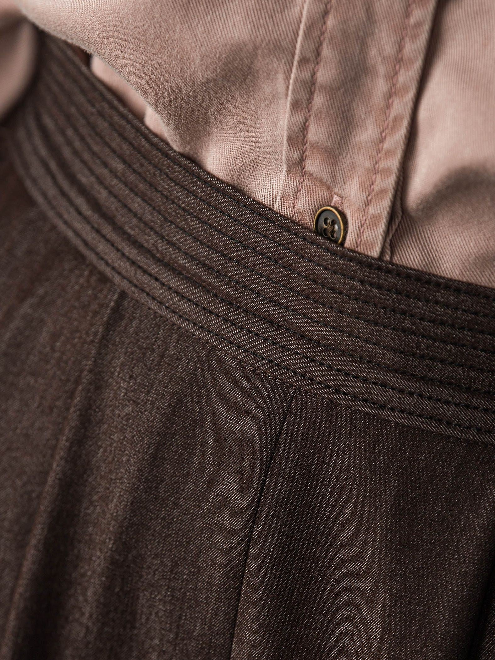 【新色追加】フレアヘムキュロットパンツ≪洗濯機で洗える≫