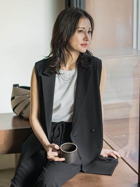 【カタログ掲載】【涼・美・楽】サイドベルトジレ