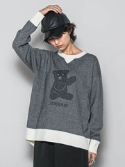 BEARジャカードニット≪手洗い可能≫