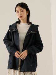 NANOTEXバックギャザーマウンテンパーカー