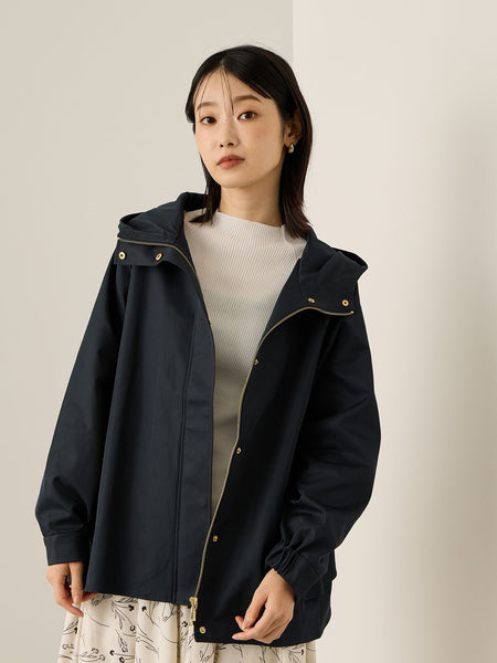 NANOTEXバックギャザーマウンテンパーカー