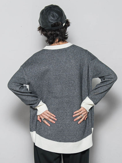 BEARジャカードニット≪手洗い可能≫