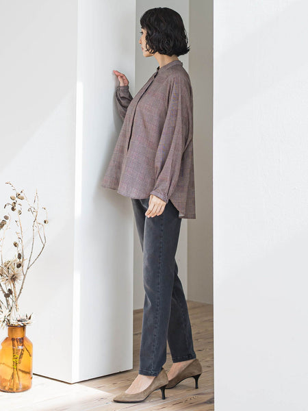 【WEB限定】”楽暖”あったか裏起毛スキニーデニム≪洗濯機で洗える≫